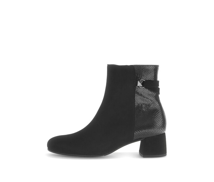 Elegante Stiefelette schwarz #0