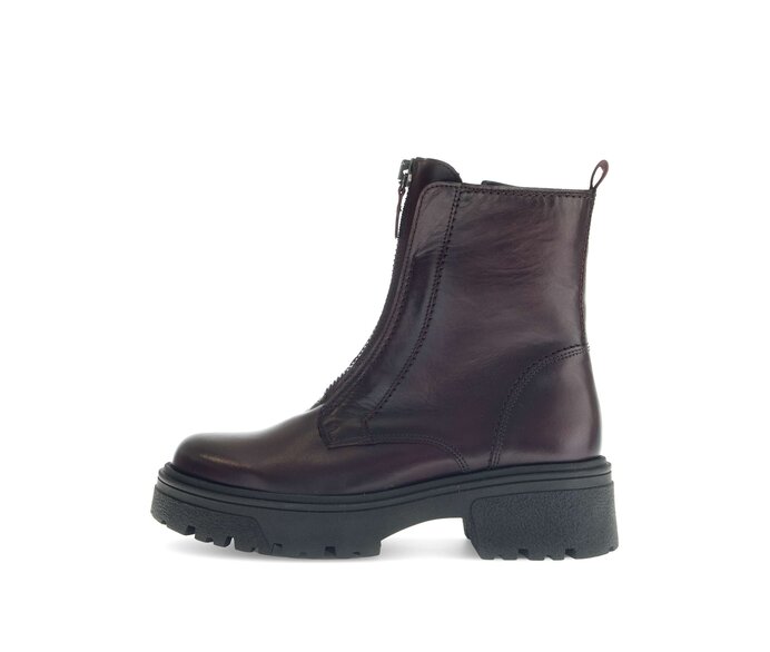Elegante Stiefelette rot #0