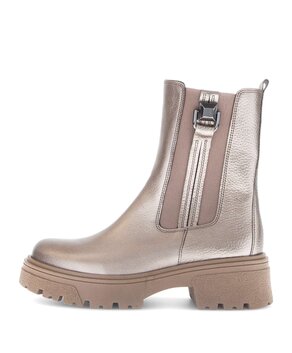 Bottine Chelsea beige