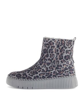 Winterstiefelette grau