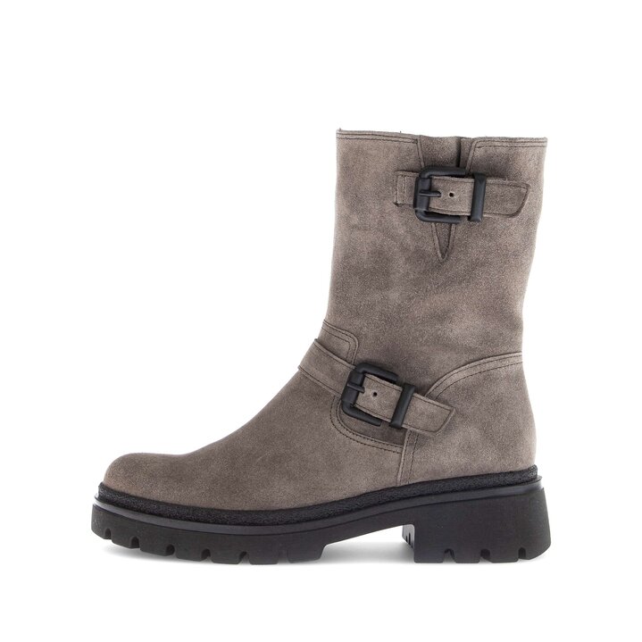 Sportliche Stiefelette braun #0