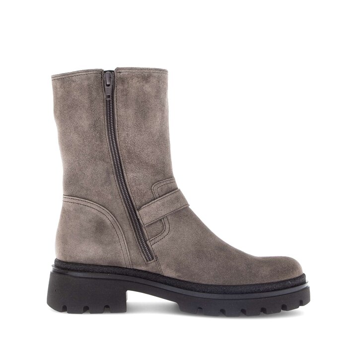 Sportliche Stiefelette braun #1