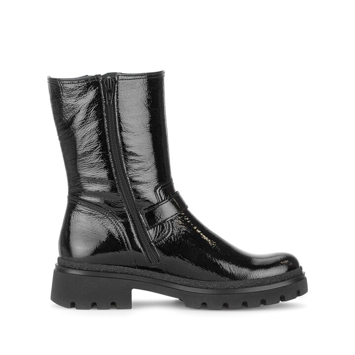 Sportief enkellaarsje zwart #1