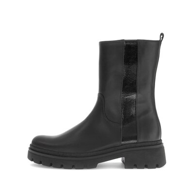 Sportiga stövletter svart