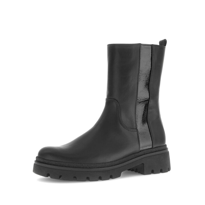 Sportliche Stiefelette schwarz #2