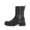 Sportliche Stiefelette schwarz
