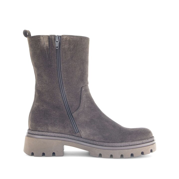 Sportliche Stiefelette braun #1