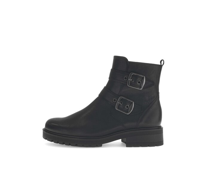 Elegante Stiefelette schwarz #0