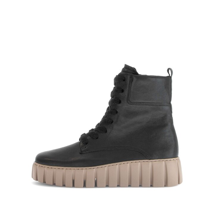 Platåstövletter svart #0