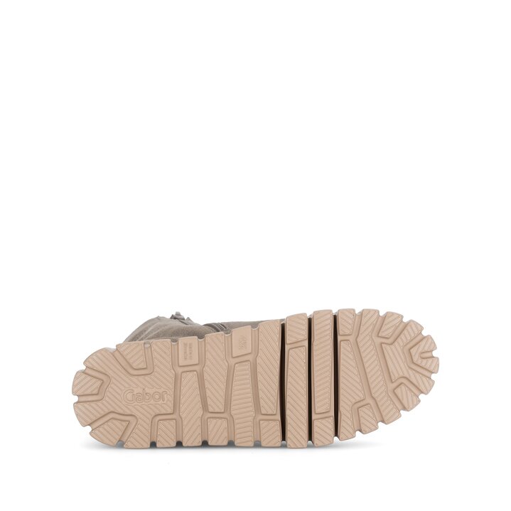 Platåstövletter beige #4