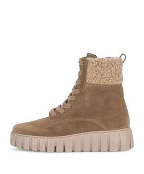 Plateau Stiefelette braun