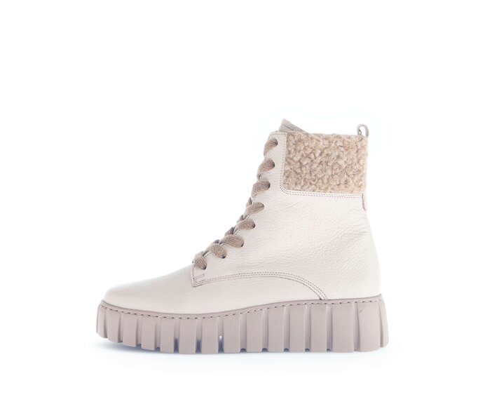 Plateau Stiefelette creme #0