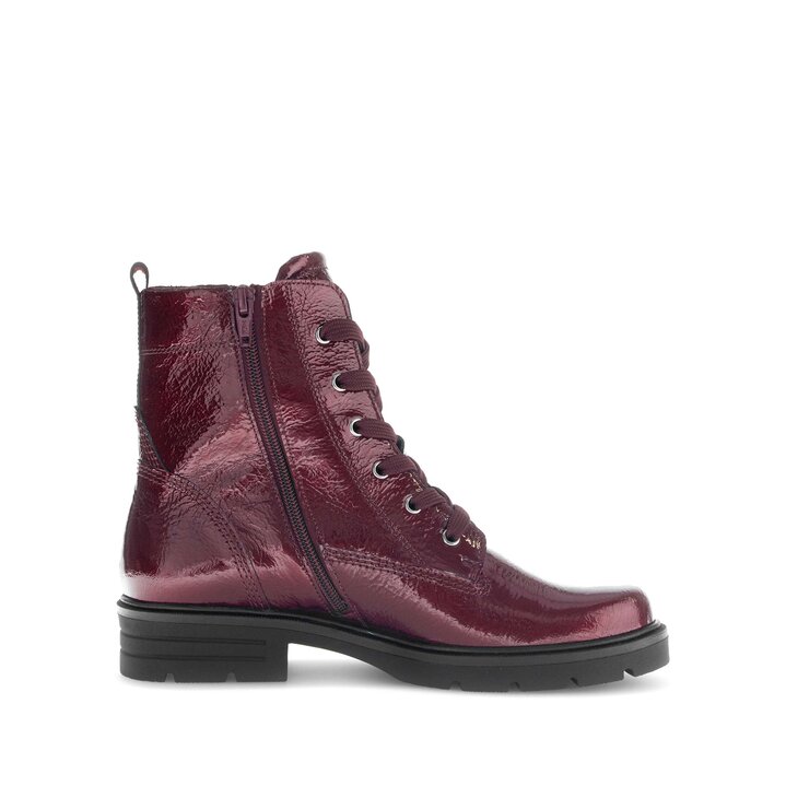 Snörstövletter röd #1