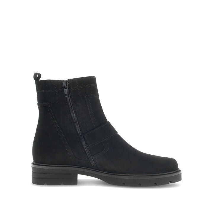 Elegante Stiefelette schwarz #1