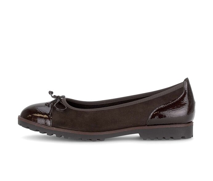 Ballerine sportive marron #0