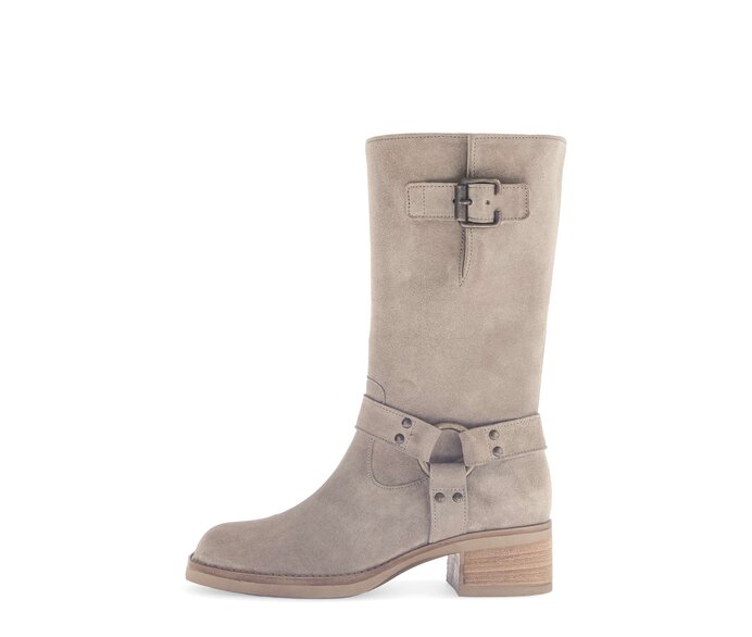 Botte élégante beige #0