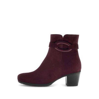 Elegante Stiefelette rot