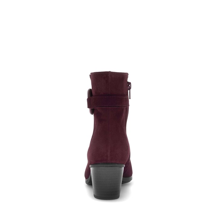 Elegante enkellaarsje rood #3