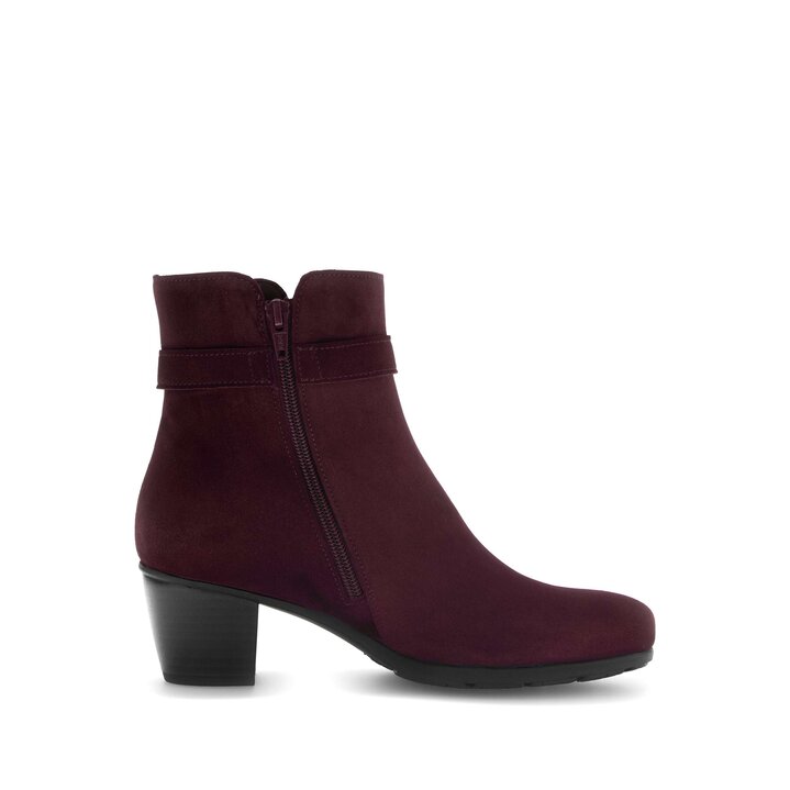 Elegante enkellaarsje rood #1