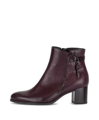 Elegante Stiefelette rot