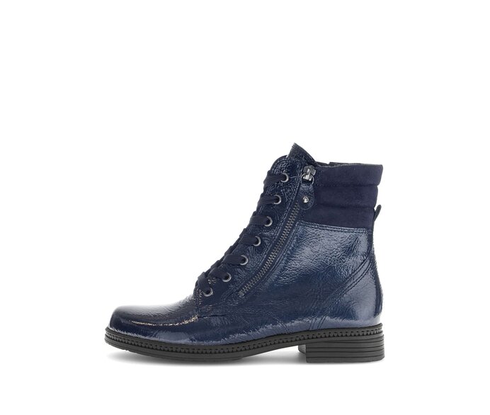 Elegante Stiefelette blau #0