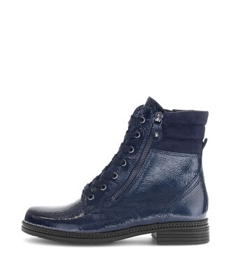 Stivaletto stringato blu