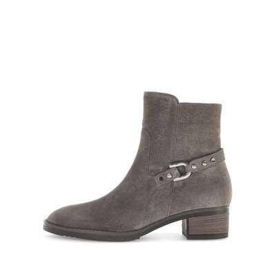 Elegante enkellaarsjes bruin