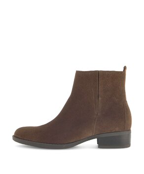 Elegante enkellaarsjes bruin