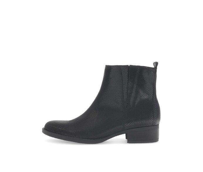 Elegante Stiefelette schwarz #0