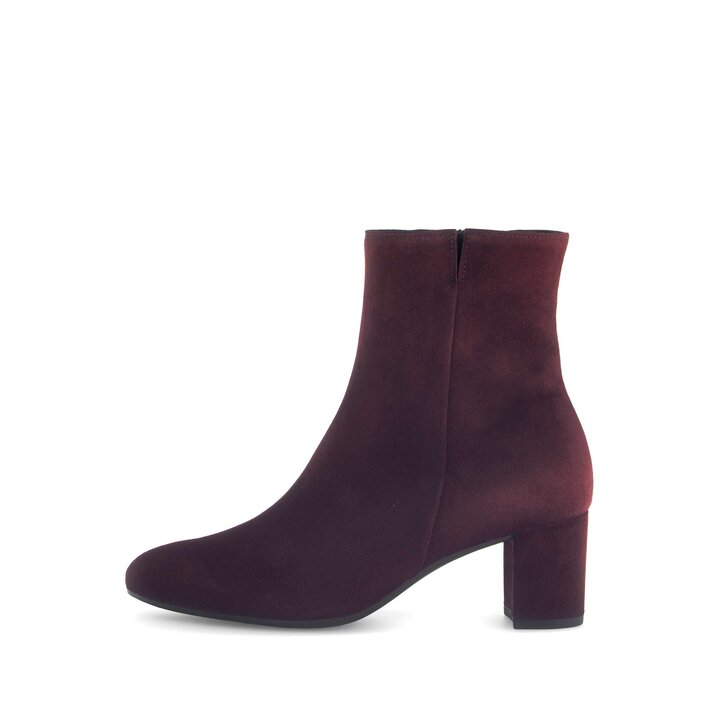Elegante Stiefelette rot #0