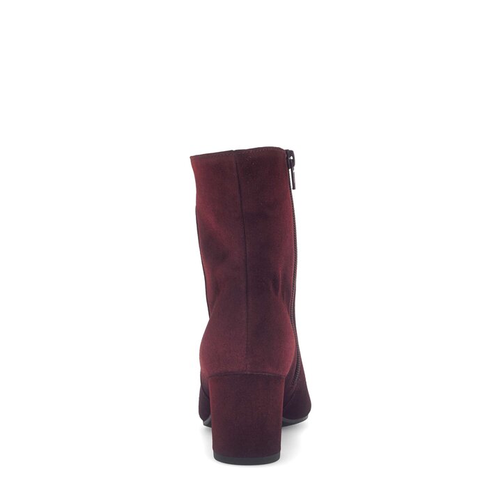 Elegante Stiefelette rot #3