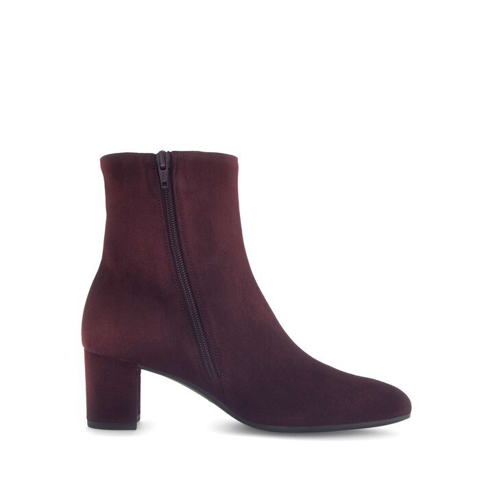 Elegante Stiefelette rot #1