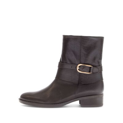 Elegante enkellaarsjes bruin