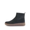 Sportliche Stiefelette schwarz