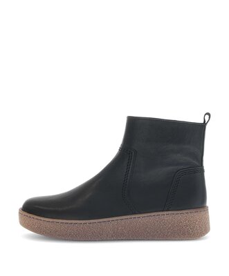 Sportliche Stiefelette schwarz