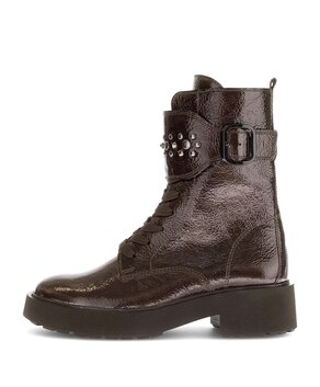 Stivali biker marrone