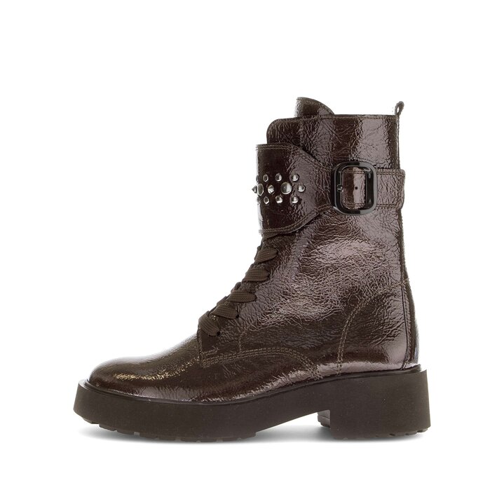 Schnürstiefelette braun #0