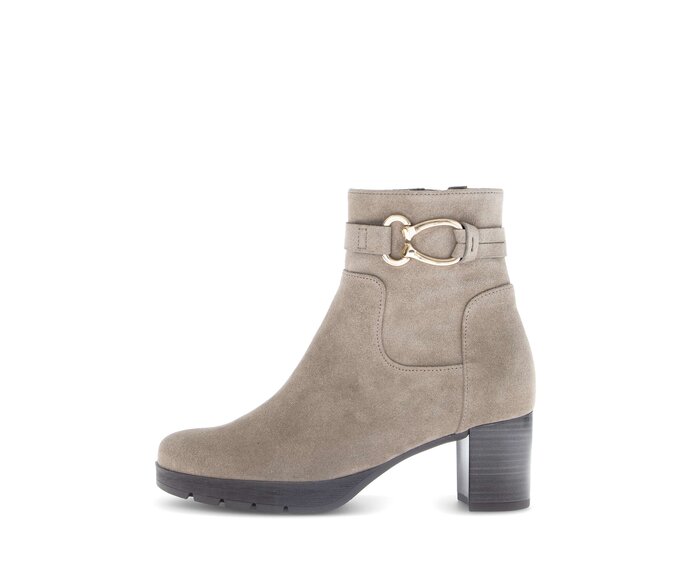Bottine plateau beige #0