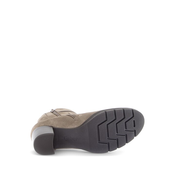 Stivaletto con plateau beige #4