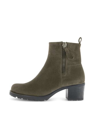 Sportliche Stiefelette grün
