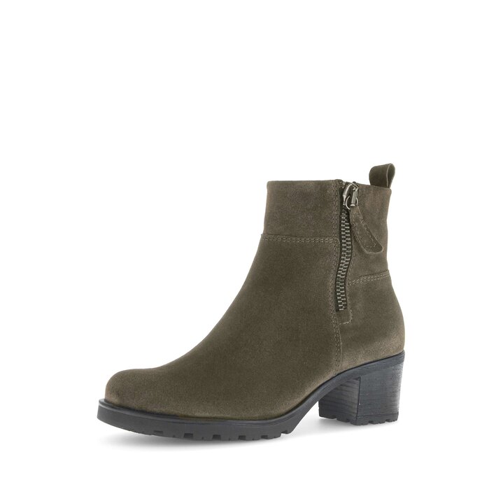 Sportliche Stiefelette grün #2