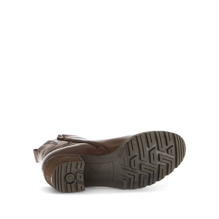 Sportliche Stiefelette braun #4