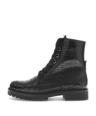 Stivaletto stringato nero