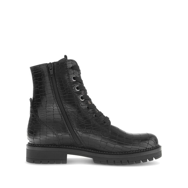 Stivaletto stringato nero #1