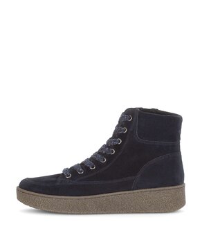Stivaletto stringato blu