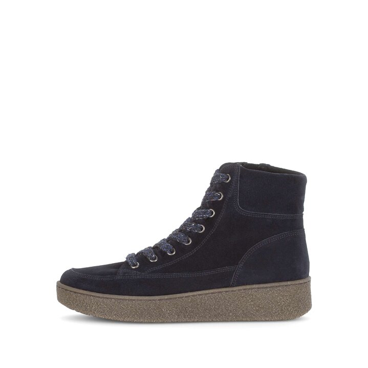 Snörstövletter blå #0