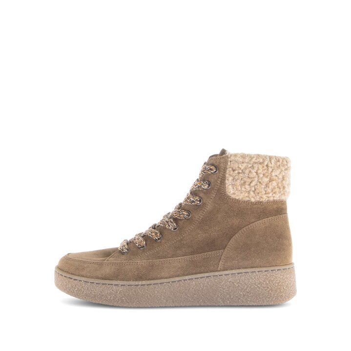 Stivaletto stringato marrone #0