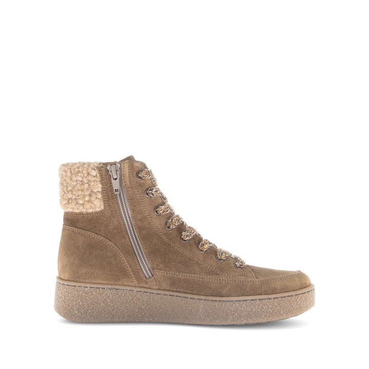 Stivaletto stringato marrone #1