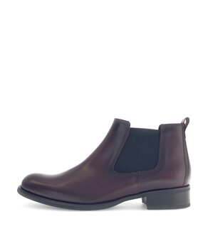 Bottine Chelsea rouge