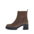 Plateau Stiefelette braun